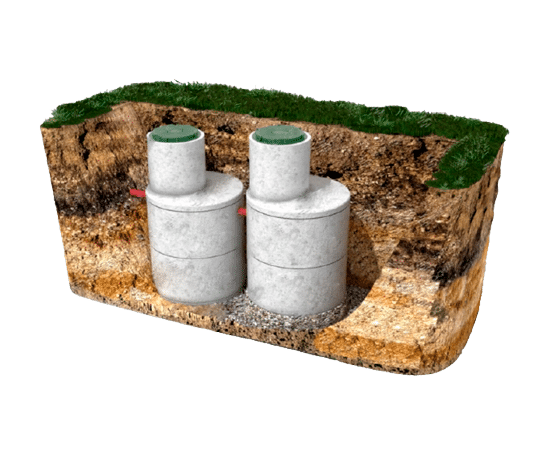 Септики из бетонных колец  в Истринском районе и в Истре